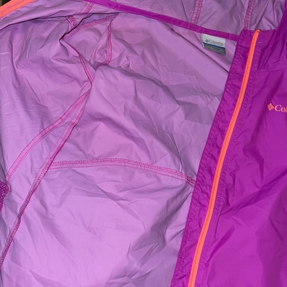 GIRLS COLUMBIA SPORTWEAR WINDBREAKER - Picture 4 of 5